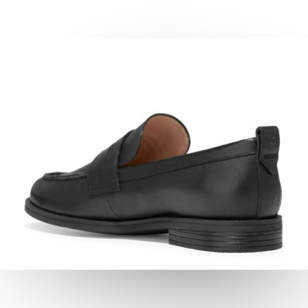 Cole Haan Black Leather Classic Penny Loafer NWOB - Picture 4 of 10